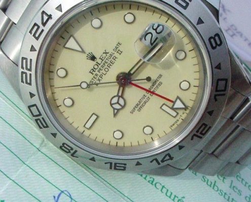Rolex Explorer II ref. 16550 ser. R2279** Rail dial – Photogallery