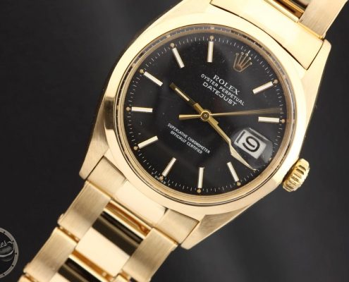 Rolex Date Just ref. 1600 ser. 29961** Gold – Photogallery