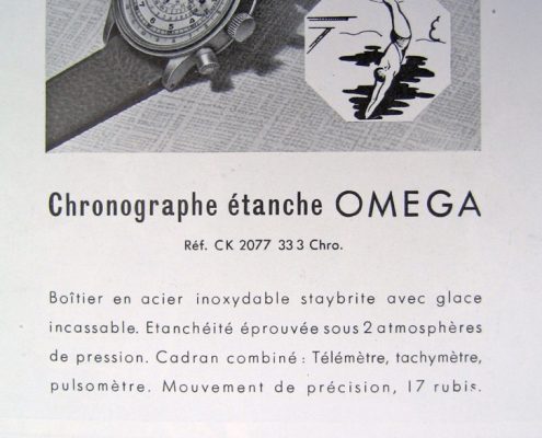 Omega 33.3 – Advertising