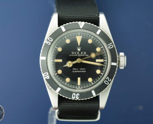 Rolex Submariner ref. 6538 (year 1956) Underline – Photogallery