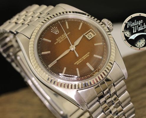 Rolex Date Just ref. 1601 ser. 8237** Gilt Brown – Photogallery