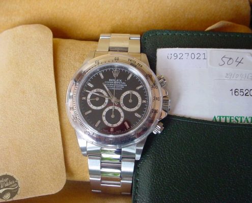 Rolex Daytona ref. 16520 ser. U9270** – Photogallery