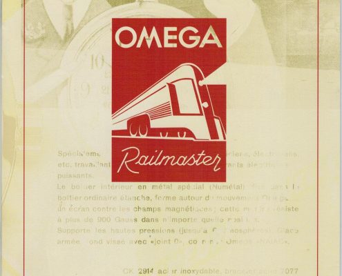 Omega Railmaster English (2003) – Advertising