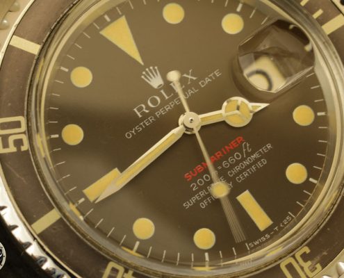 Rolex Submariner ref. 1680 Brown – Dial Photogallery