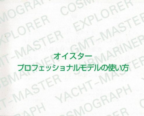 Rolex Service Booklet of sport models (2004) Japanese – Curiosity