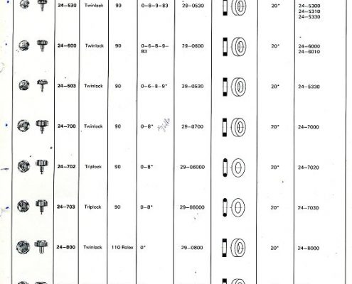 Rolex Crowns (1985) More langueages – Spare Parts Catalogues
