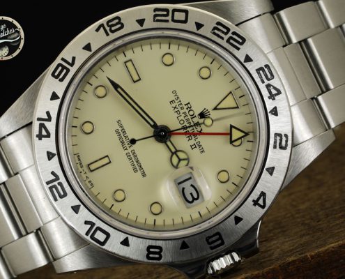 Rolex Explorer II ref. 16550 ser. 83992** Cream Rail Dial – Photogallery