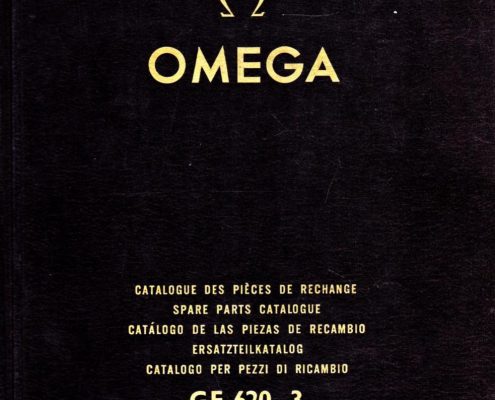 Omega GF 620-3 (1961) More languages – Spare parts Catalogues