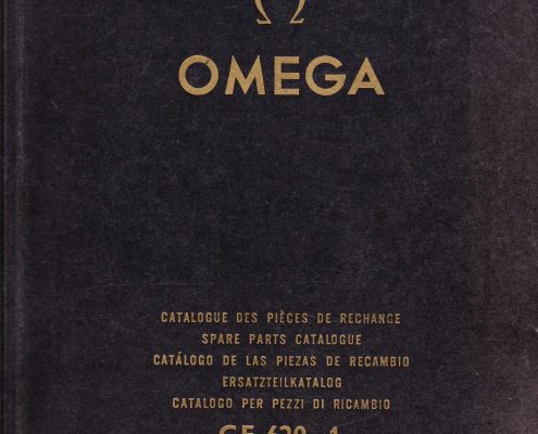 Omega GF 620-1 (1954) More languages – Spare Parts Catalogues