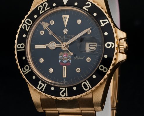 Rolex Gmt Master ref. 1675 Gold ser. 587**** UAE – Photogallery
