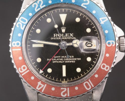 Rolex Gmt Master ref. 1675 ser. 6213** Chapter ring Pointed Guard – Photogallery