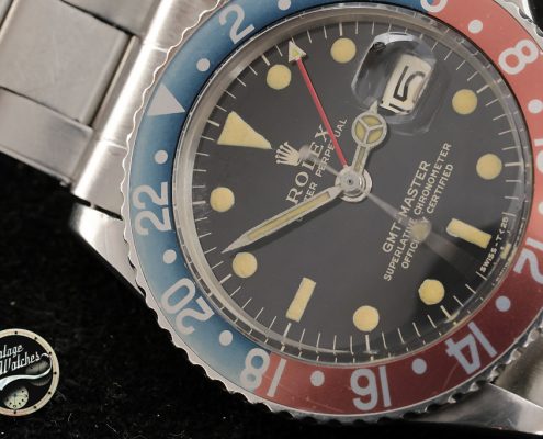 Rolex Gmt-Master ref. 1675 ser. 14748XX – Gilt dial – Photogallery