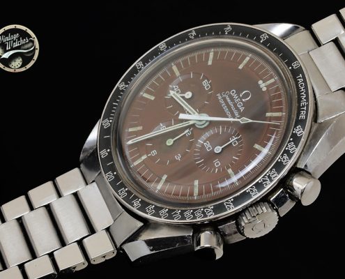 Omega Speedmaster Moonwatch ref. 145022, brown dial