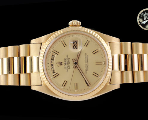 Rolex Day Date ref. 1803 ser. 27615** Wide Boy – Photogallery