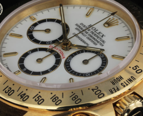 Rolex Daytona ref. 16528 ser. R8335** Floating Porcelain Dial – Photogallery