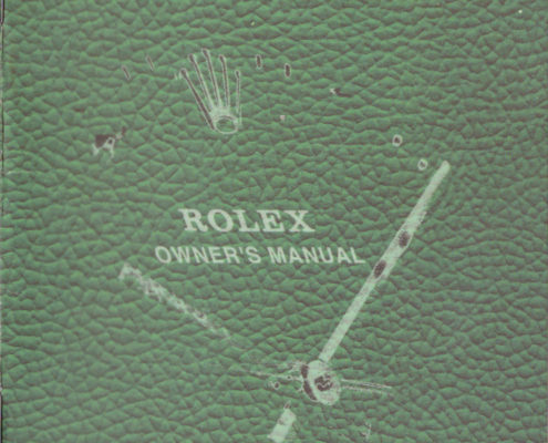 Rolex owner’s manual (2000’s) booklet Japanese – Curiosity