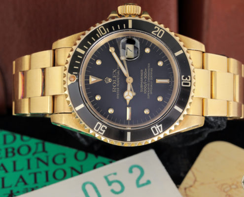 Rolex Submariner ref. 16808 ser. 80840** Nipple dial – Photogallery