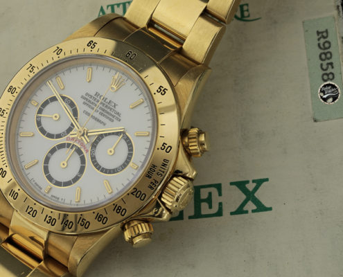 Rolex Daytona ref. 16528 ser. R9858** Porcelain dial – Photogallery