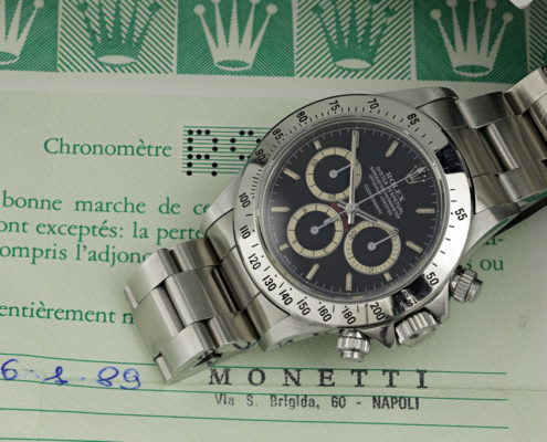 Rolex Daytona ref. 16520 ser. R9009** Mk1 Floating dial – Photogallery