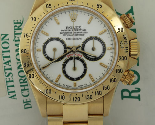 Rolex Daytona ref. 16528 ser. R9839** Porcelain Dial – Photogallery