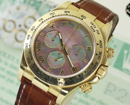 Rolex Daytona ref. 116518 ser. P2155** Tahitian Mother of Pearl MOP – Photogallery