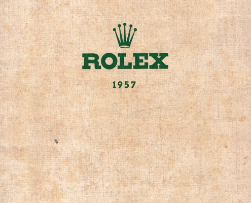 Rolex catalogue year 1957 – Catalogo Rolex anno 1957