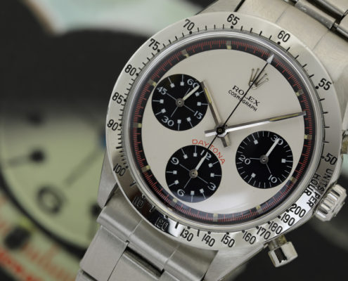Rolex Daytona Newman ref. 6239 ser. 19584** Musketeers dial – Rolex Photogallery