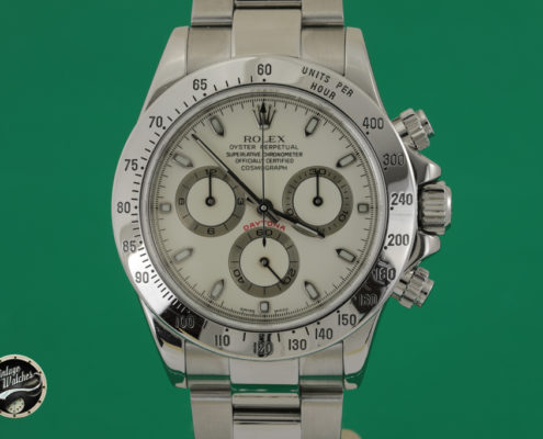 Rolex Daytona ref. 116520 ser. P3847** Cream Panna Dial – Photogallery
