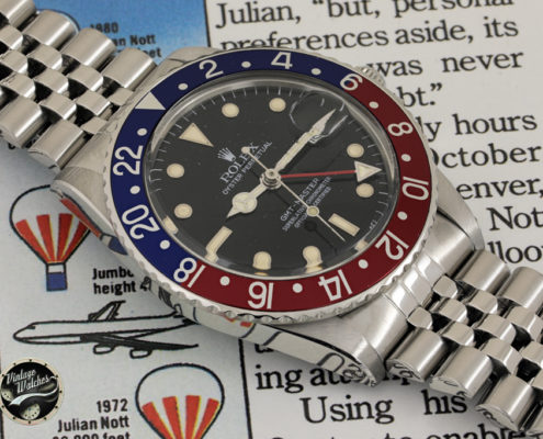 Rolex Gmt Master ref. 16750 ser. 85212** Spider No Date Dial – Photogallery