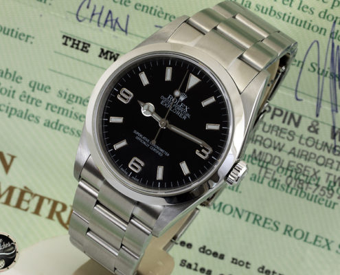 Rolex Explorer ref. 114270 ser. P7336** First Series – Photogallery