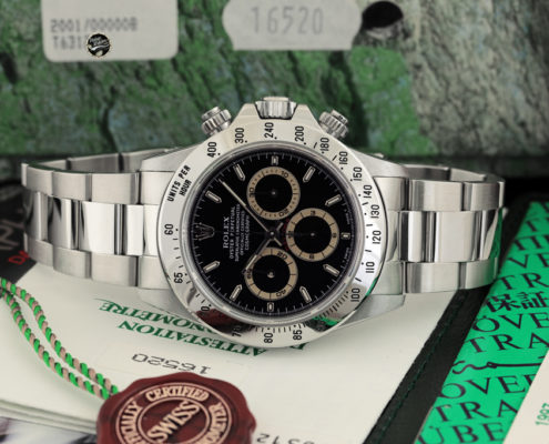 Rolex Daytona ref. 16520 ser. T6312** Brown – Photogallery