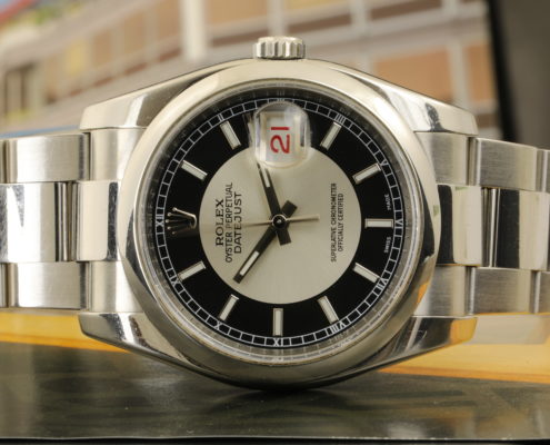 Rolex Datejust ref. 116200 ser. Z7201** Tuxedo Dial – Photogallery