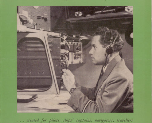 Rolex Gmt Master ref. 6542 Brochure 1958 (English) – Rolex Advertising