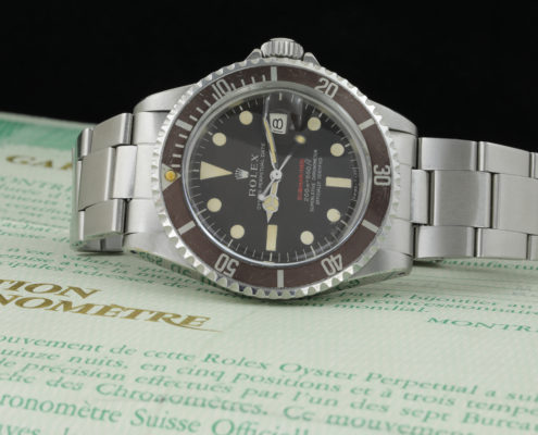 Rolex Submariner ref 1680 ser. 21862** Brown Red Writings – Photogallery