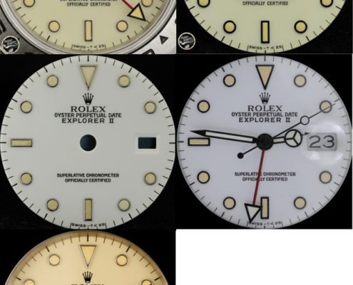 Rolex Explorer II ref 16550 Dials and Classification – English Blog
