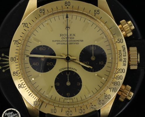 Rolex Daytona ref. 6265/8 Gold  ser. R 3287** – Photogallery