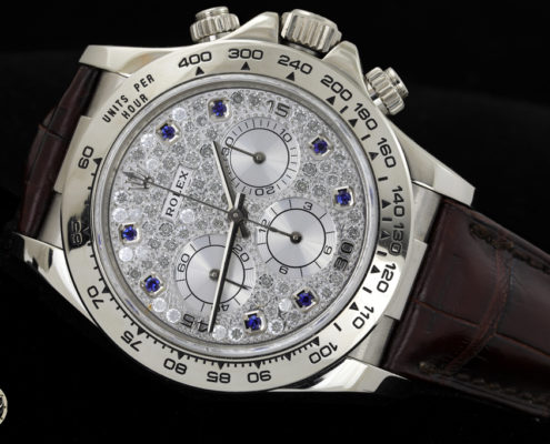 Rolex Daytona ref. 16519 ser. A6925** Pavè XL Sapphires- Photogallery