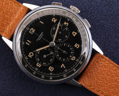 Universal Compax ref 22430 cal ser 9041** Gilt  – Photogallery