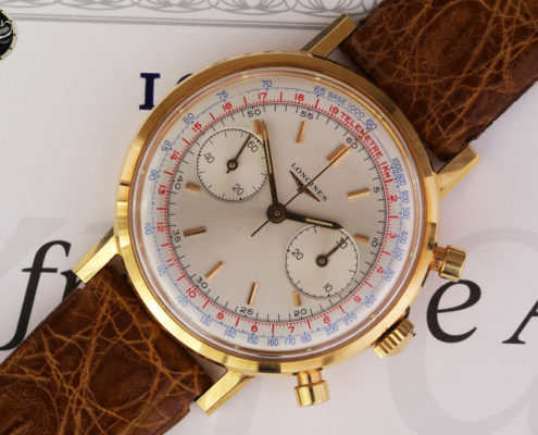 Longines 30Ch ref. 7415 ser. 160401** FlyBack in Pink Gold – Photogallery