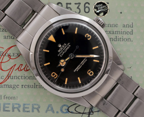 Rolex Explorer ref. 1016 ser. 10536** Gilt Tropical – Photogallery