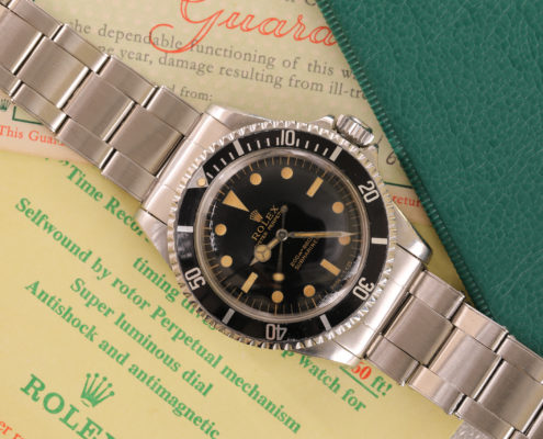 Rolex Submariner ref. 5513 ser. 10768** Gilt Dial – Photogallery