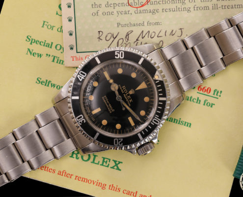 Rolex Submariner ref. 5513 ser. 10768** Gilt – Photogalery