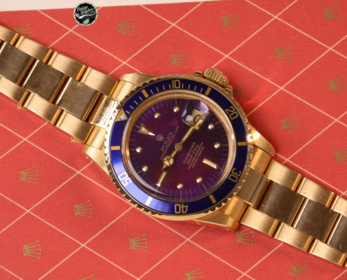 Rolex Submariner ref.1680/8 ser. 58612** Purple dial -Photogallery