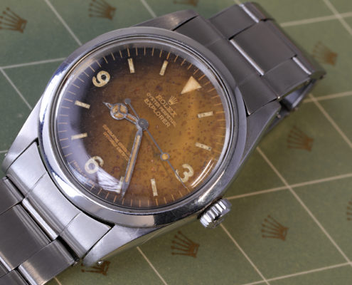 Rolex Explorer ref. 1016 ser. 10423** Gilt Brown Dial – Photogallery