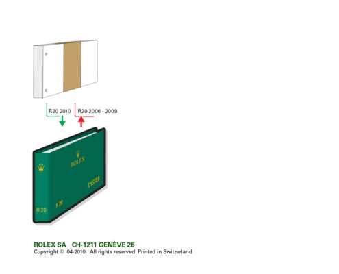 R20 (2010) More languages – Rolex Spare Parts Catalogue