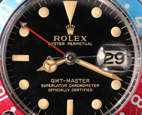 Analisi della Referenza Rolex GMT-MASTER 1675 con Quadrante Gilt minuteria aperta PCG.